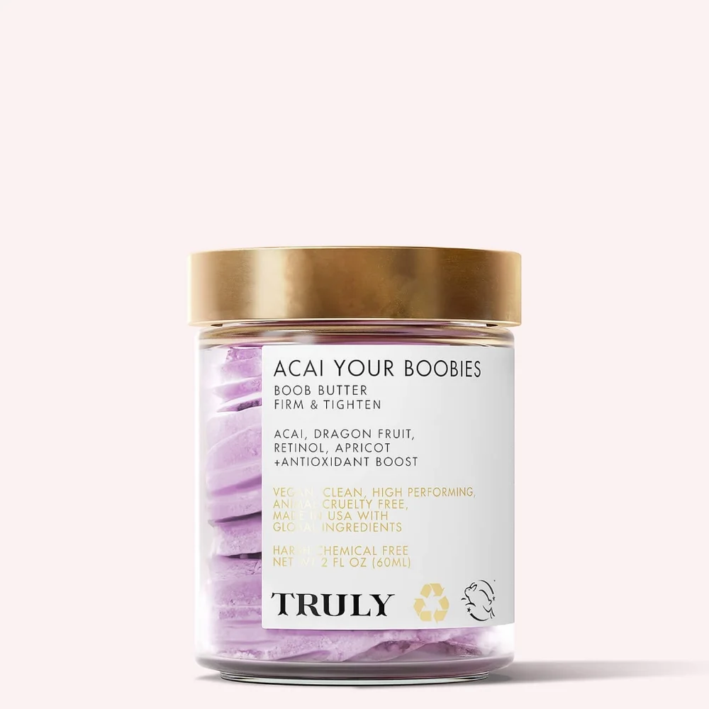 TRULY - Acai Your Boobies Butter - Hydrating + Sculpting Boob Butter